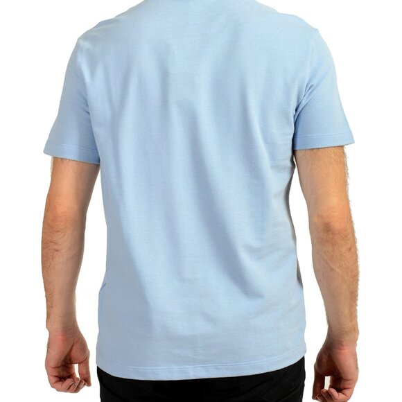 Versace Men's Sky Blue Medusa Head Logo Embroidery Polo Shirt US S IT 48 - Picture 7 of 7